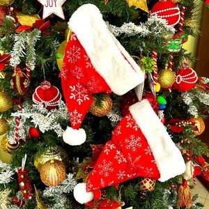 Merry Brite Santa Hat (2 Pcs)